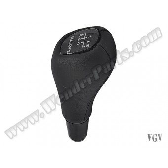 Vites Topuzu W202 W203 W210 -5 İleri- Man.Şanz; Siyah Suni Deri -ELEGANCE-